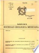 Boletín de la Sociedad Geológica Mexicana