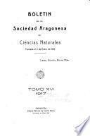 Boletín de la Sociedad Ibérica de Ciencias Naturales