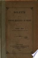 Boletín de la Socieded Geográfica de Madrid