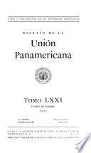 Boletín de la Unión Panamericana