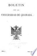 Boletín de la Universidad de Granada