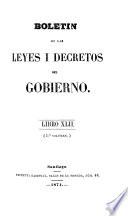 Boletín de las leyes i decretos del Gobierno