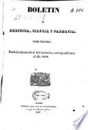 Boletín de medicina, cirugía y farmacia