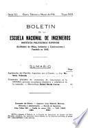 Boletín de minas, industria y construcciones