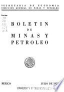 Boletín de minas y petróleo