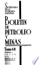 Boletín de minas y petróleo ...