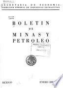 Boletín de minas y petróleo