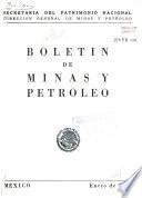 Boletín de minas y petróleo