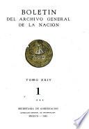 Boletín del Archivo General de la Nación