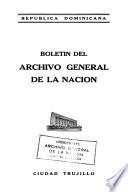 Boletín del Archivo General de la Nación