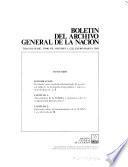 Boletín del Archivo General de la Nación