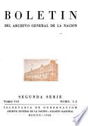 Boletín del Archivo General de la Nación