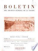 Boletín del Archivo General de la Nación