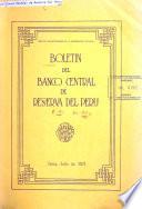 Boletín del Banco Central de Reserva del Perú
