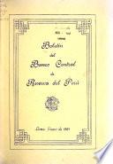 Boletín del Banco Central de Reserva del Perú