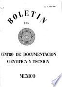 Boletín del Centro de Documentación Científica y Técnica, México