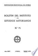 Boletín del Instituto de Estudios Asturianos