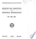 Boletín del Instituto de Estudios Asturianos