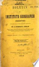 Boletín Del Instituto Geográfico Argentino
