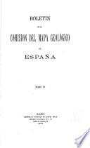 Boletín del Instituto Geológico de España