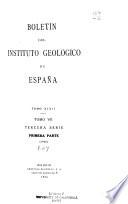 Boletín del Instituto Geológico de España