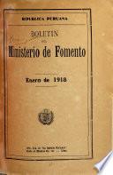 Boletín del Ministerio de Fomento