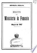 Boletín del Ministerio de Fomento