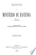 Boletín del Ministerio de Hacienda