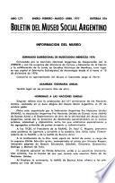 Boletín del Museo Social Argentino