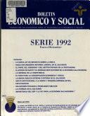 Boletín económico y social