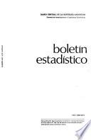 Boletín estadístico