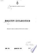 Boletín estadístico