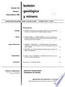 Boletín geológico y minero