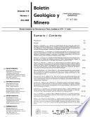 Boletín geológico y minero