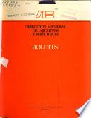 Boletín