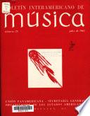 Boletín interamericano de música