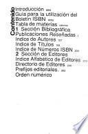 Boletín ISBN, Venezuela
