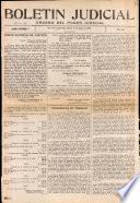 Boletín judicial