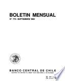 Boletín mensual - Banco Central de Chile