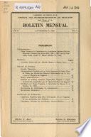 Boletín mensual