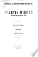 Boletín minero