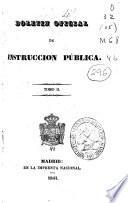 Boletín oficial de instrucción pública
