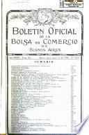 Boletin oficial de la Bolsa de comercio de Buenos Aires