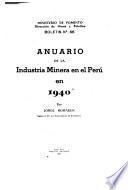 Boletín oficial de la Dirección de Minas y Petróleo