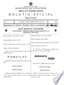 Boletín oficial de la Oficina Nacional de Invenciones, Información Técnica y Marcas