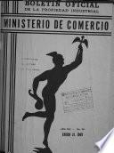 Boletín oficial de la Secretaría de Agricultura, Industria y Comercio