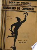 Boletín oficial de la Secretaría de Agricultura, Industria y Comercio