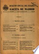 Boletín oficial del estado: Gaceta de Madrid