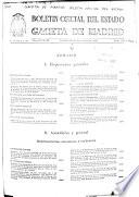 Boletín oficial del estado: Gaceta de Madrid