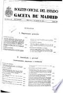 Boletín oficial del estado: Gaceta de Madrid